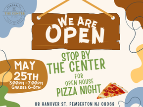  Open House Pizza Night