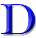 Letter D 